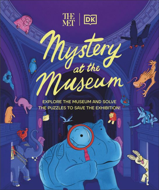 Hardback cover of The Met Mystery at the Museum