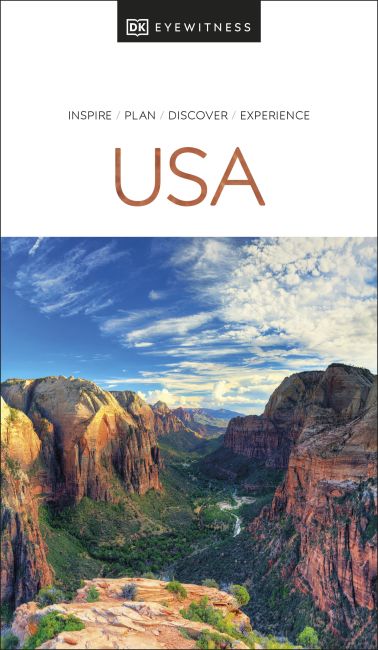 DK Eyewitness USA Paperback cover of DK Eyewitness USA