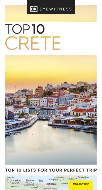 Paperback cover of DK Eyewitness Top 10 Crete