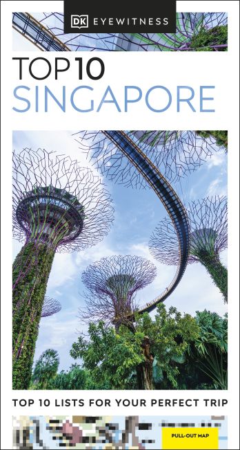 Paperback cover of DK Eyewitness Top 10 Singapore