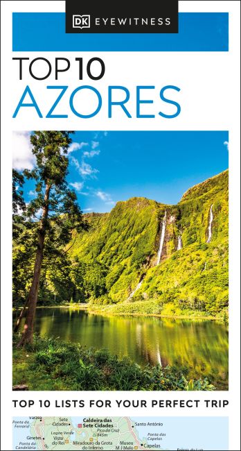 Paperback cover of DK Eyewitness Top 10 Azores