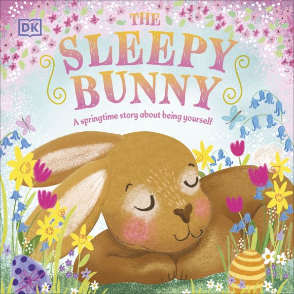 Board book cover of The Sleepy Bunny