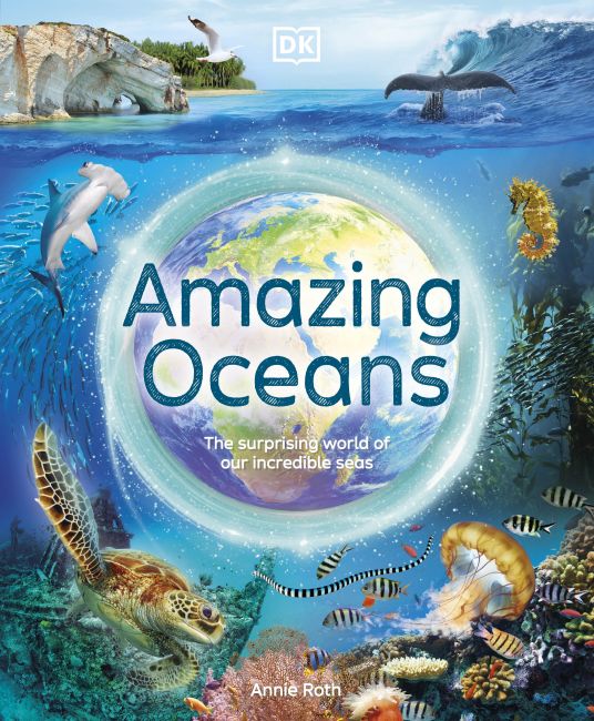 Hardback cover of Amazing Oceans