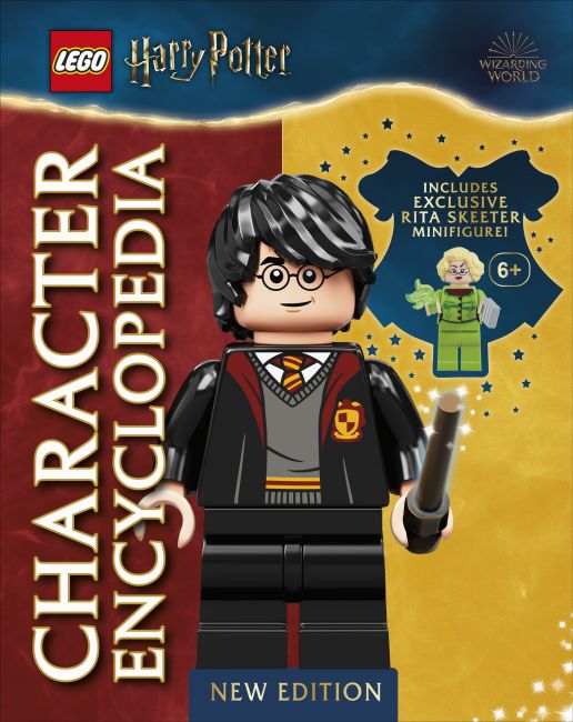 LEGO Harry Potter Character Encyclopedia New Edition Hardback cover of LEGO Harry Potter Character Encyclopedia New Edition
