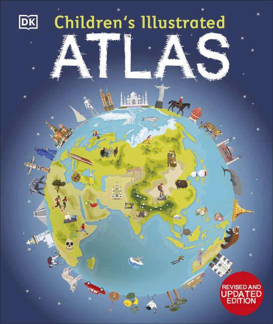 Children's Illustrated Atlas Hardback cover of Children's Illustrated Atlas