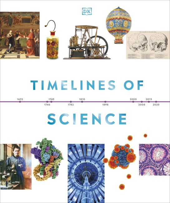 Hardback cover of Timelines of Science