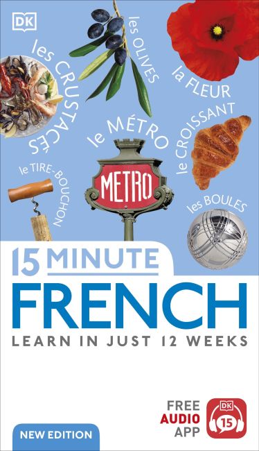 Paperback cover of 15 Minute French