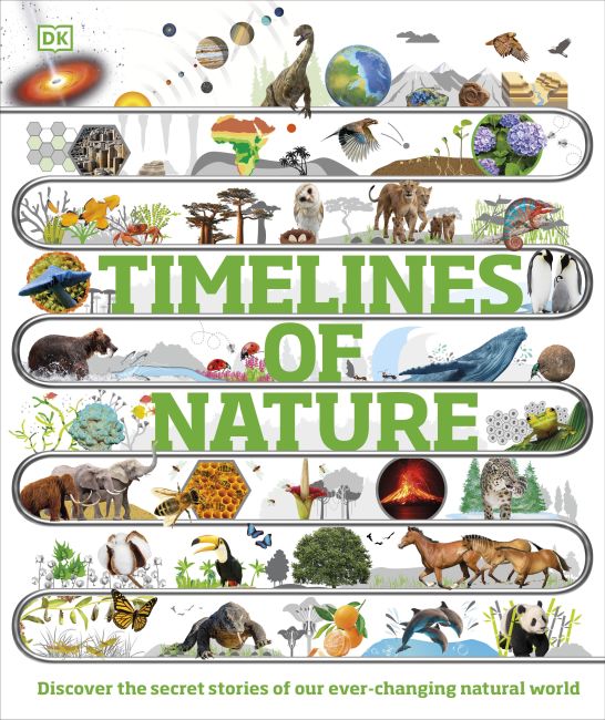 Hardback cover of Timelines of Nature