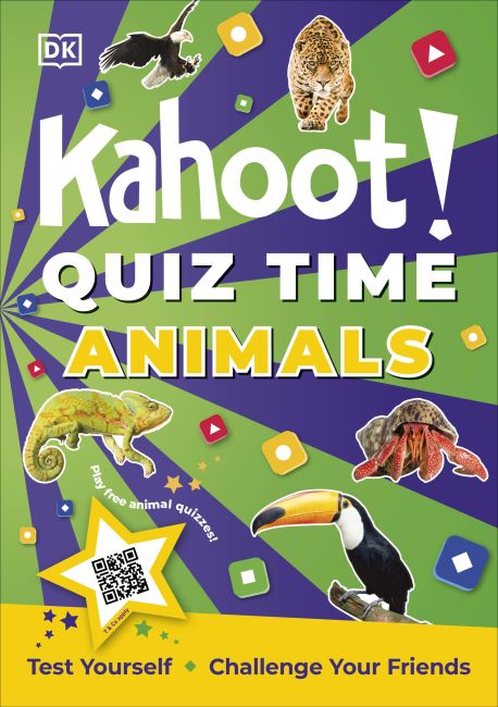 Paperback cover of Kahoot! Quiz Time Animals