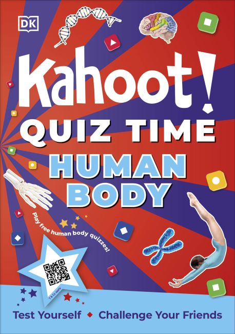 Paperback cover of Kahoot! Quiz Time Human Body