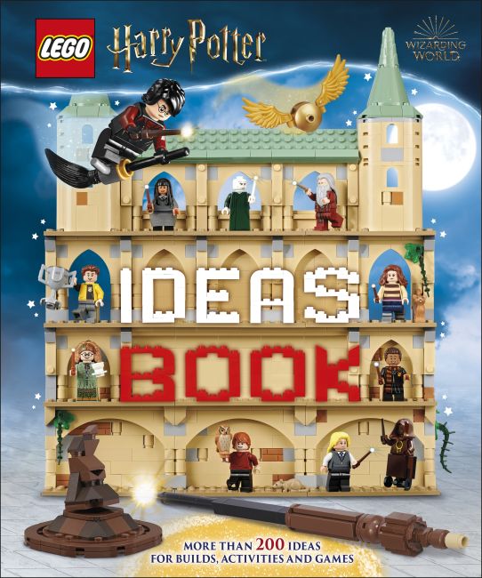 Hardback cover of LEGO Harry Potter Ideas Book