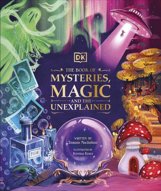 Hardback cover of The Book of Mysteries, Magic, and the Unexplained