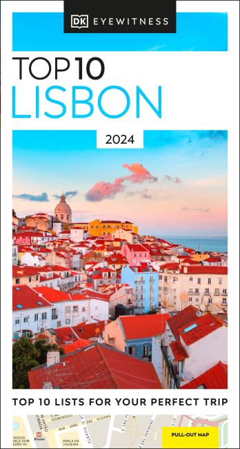 Paperback cover of DK Eyewitness Top 10 Lisbon