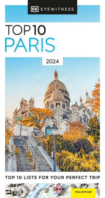 DK Eyewitness Top 10 Paris Paperback cover of DK Eyewitness Top 10 Paris