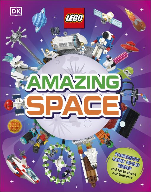 LEGO Amazing Space Hardback cover of LEGO Amazing Space