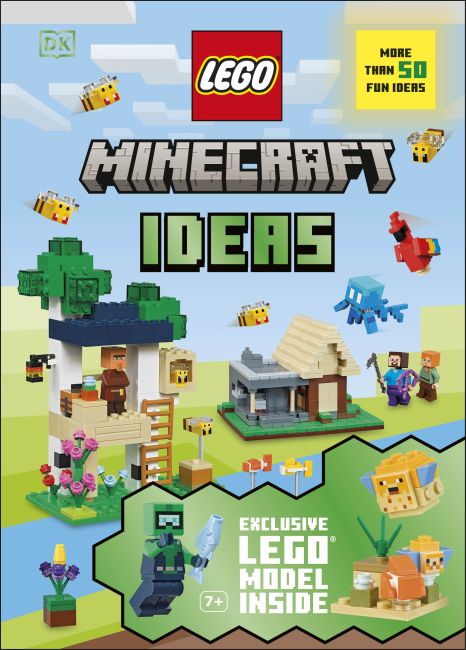 Hardback cover of LEGO Minecraft Ideas