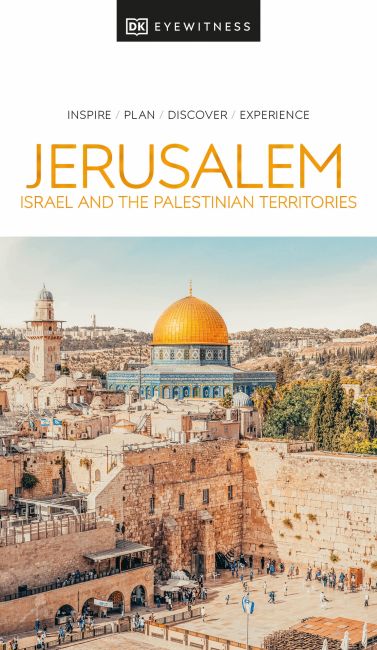 Paperback cover of DK Eyewitness Jerusalem, Israel and the Palestinian Territories