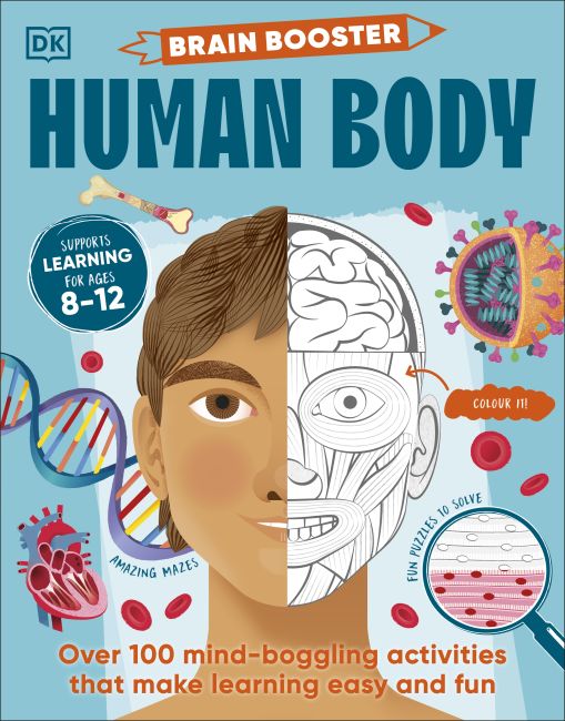 Brain Booster Human Body Paperback cover of Brain Booster Human Body