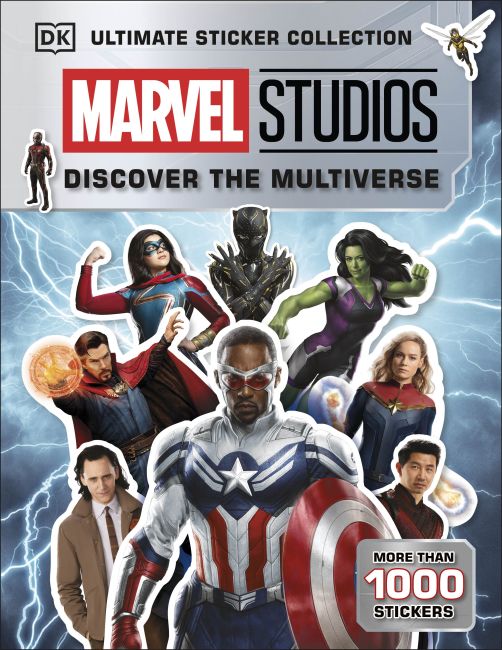 Paperback cover of Marvel Studios Ultimate Sticker Collection