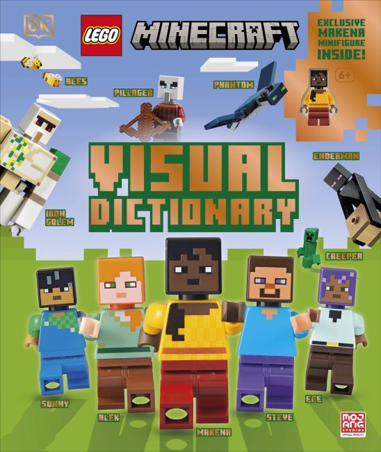LEGO Minecraft Visual Dictionary Hardback cover of LEGO Minecraft Visual Dictionary