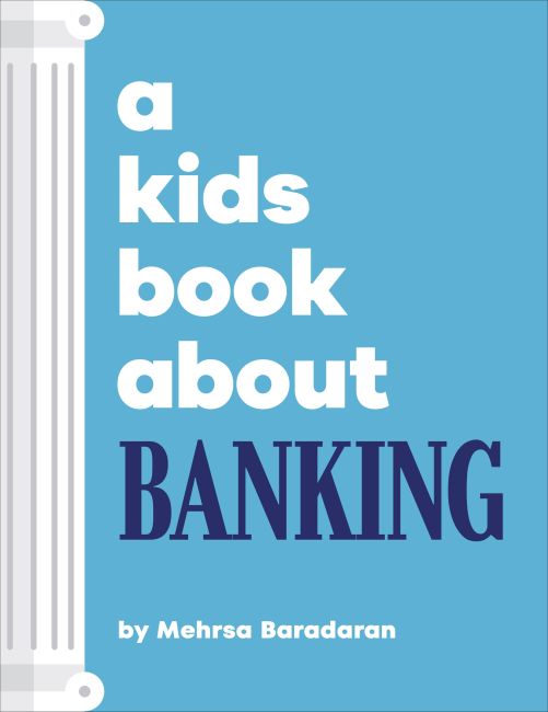 A Kids Book About Banking Hardback cover of A Kids Book About Banking