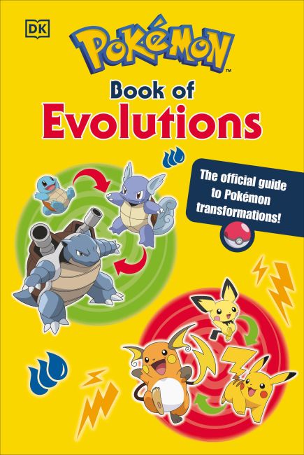 Pokémon Book of Evolutions Hardback cover of Pokémon Book of Evolutions
