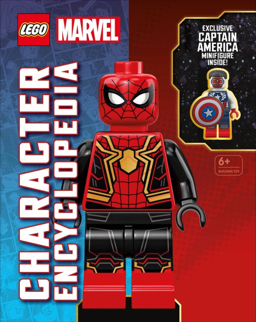 LEGO Marvel Character Encyclopedia Hardback cover of LEGO Marvel Character Encyclopedia