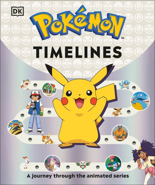 Hardback cover of Pokémon Timelines