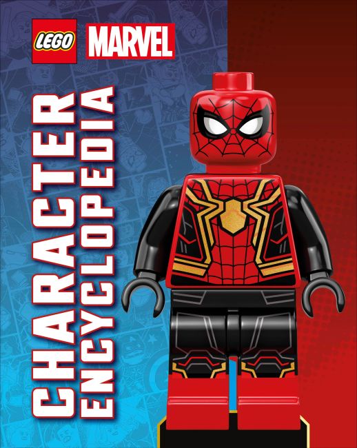 LEGO Marvel Character Encyclopedia Hardback cover of LEGO Marvel Character Encyclopedia