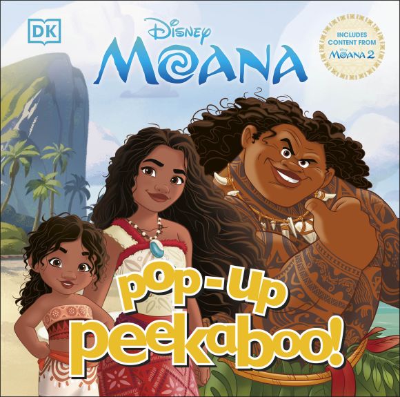 Pop-Up Peekaboo! Disney Moana Board book cover of Pop-Up Peekaboo! Disney Moana