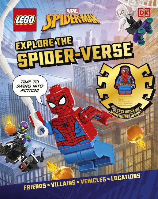 LEGO Marvel Spider-Man Explore the Spider-Verse Hardback cover of LEGO Marvel Spider-Man Explore the Spider-Verse