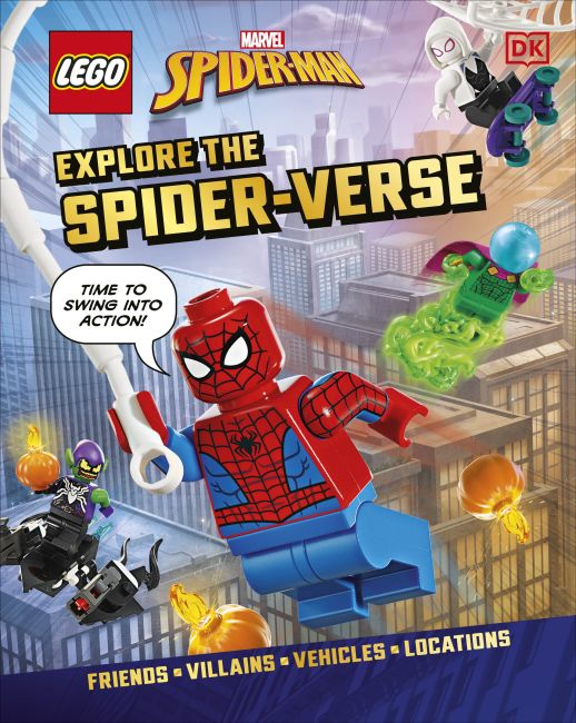 LEGO Marvel Spider-Man Explore the Spider-Verse Hardback cover of LEGO Marvel Spider-Man Explore the Spider-Verse