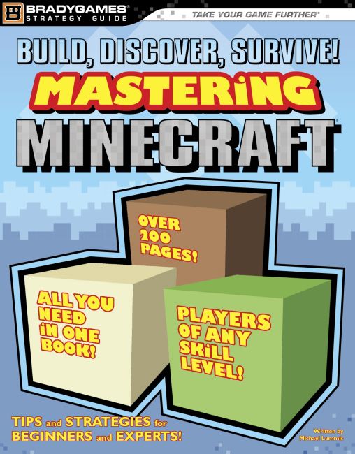 eBook cover of Build, Discover, Survive! Mastering Minecraft Strategy Guide