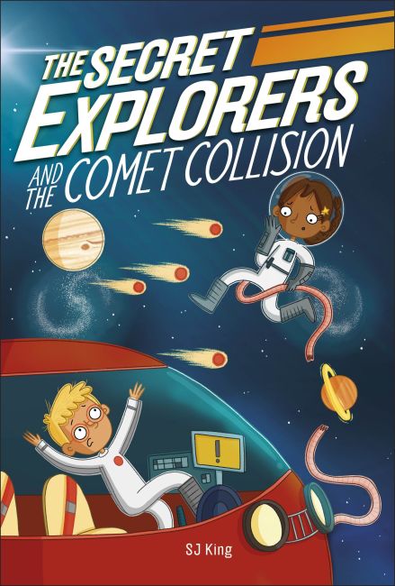 The Secret Explorers and the Comet Collision Paperback cover of The Secret Explorers and the Comet Collision