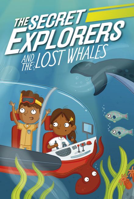 Hardback cover of The Secret Explorers and the Lost Whales