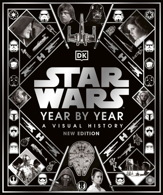 Hardback cover of Star Wars Year by Year