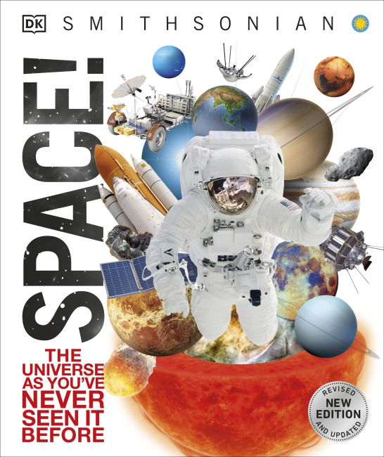 Hardback cover of Knowledge Encyclopedia Space!