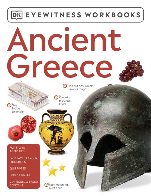 Paperback cover of Eyewitness Workbooks Ancient Greece