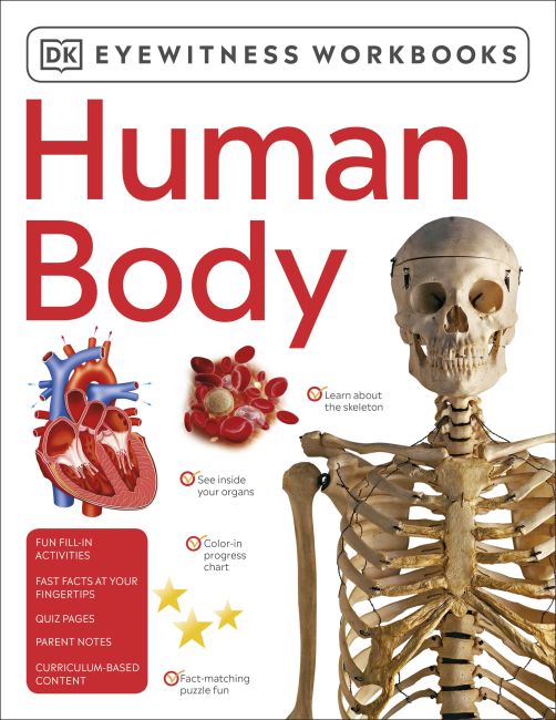 Paperback cover of Eyewitness Workbooks Human Body