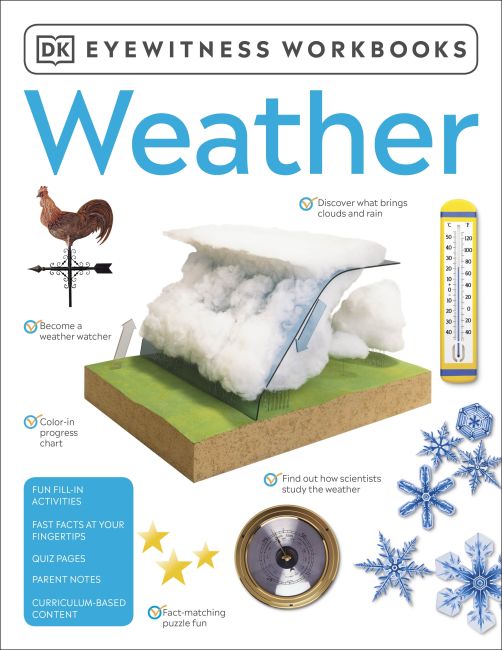 Paperback cover of Eyewitness Workbooks Weather