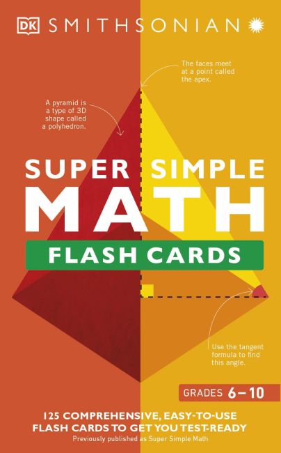 undefined cover of Super Simple Math Flash Cards