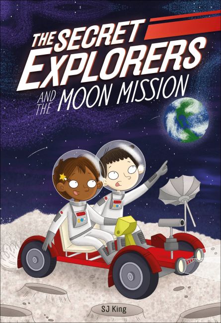 Hardback cover of The Secret Explorers and the Moon Mission