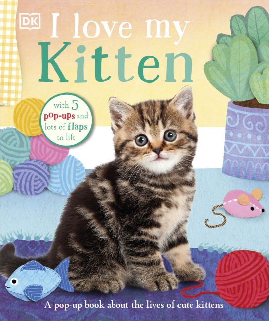 I Love My Kitten Board book cover of I Love My Kitten