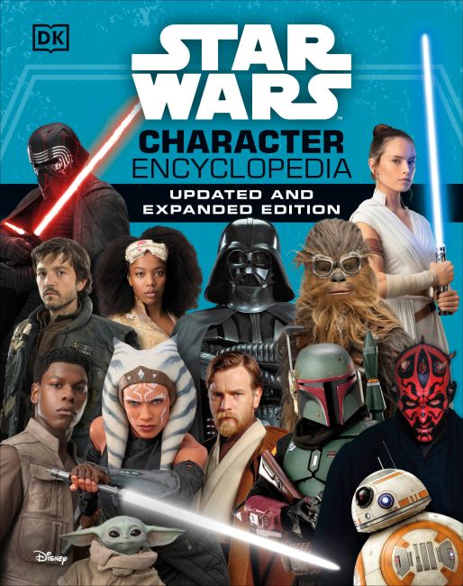 Hardback cover of Star Wars Character Encyclopedia Updated And Expanded Edition