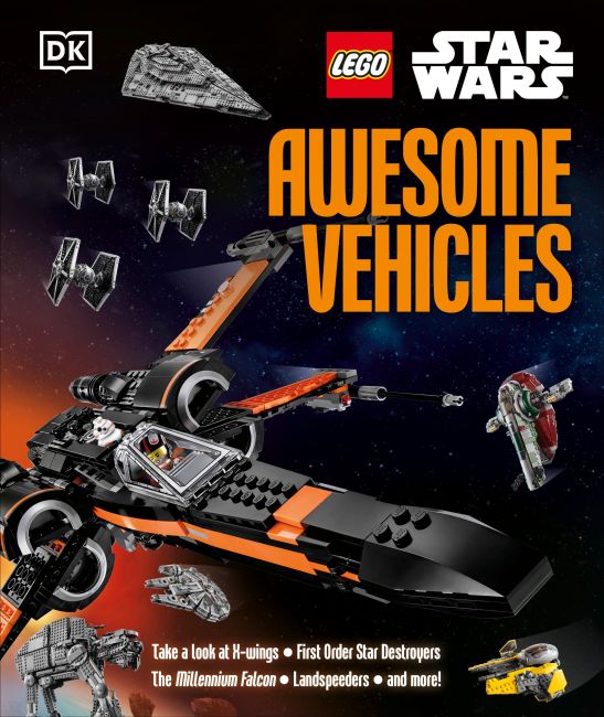 Hardback cover of LEGO Star Wars Awesome Vehicles