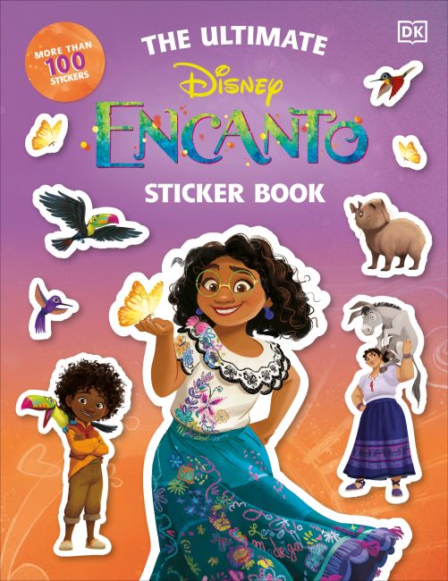 Disney Encanto Ultimate Sticker Book Paperback cover of Disney Encanto Ultimate Sticker Book