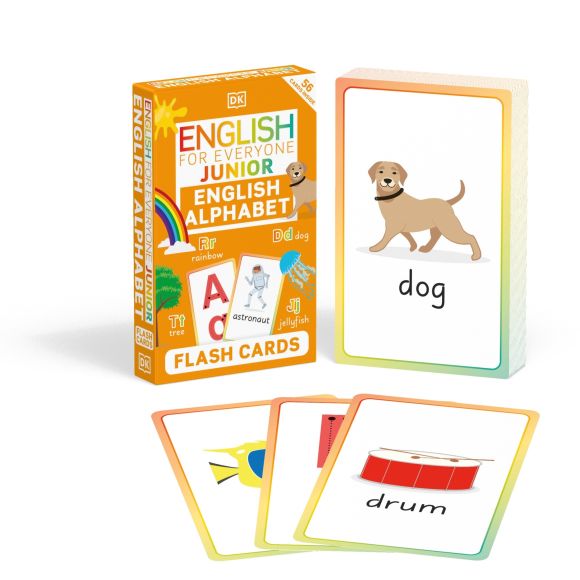 undefined cover of English for Everyone Junior English Alphabet Flash Cards