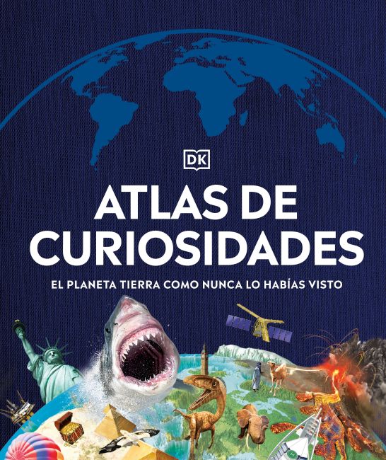 Hardback cover of Atlas de curiosidades (Where on Earth?)