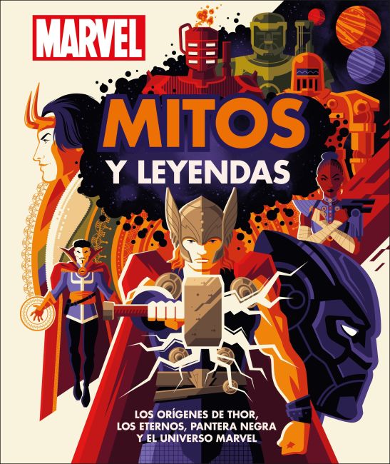 Marvel Mitos y Leyendas (Myths and Legends) Hardback cover of Marvel Mitos y Leyendas (Myths and Legends)