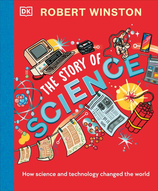 Hardback cover of Robert Winston: The Story of Science